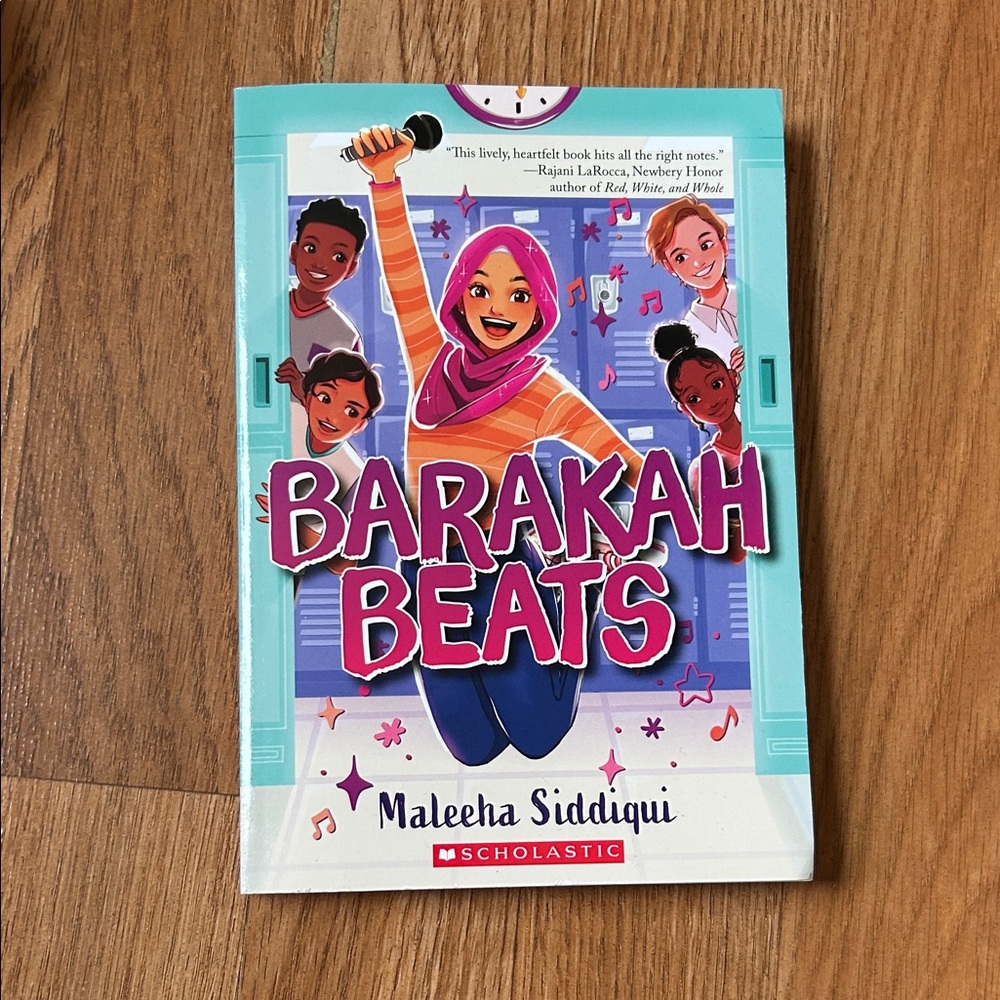 Scholastic Barakah Beats - Turquoise & Pink Illustrated Cover